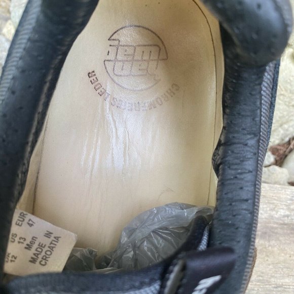 Hanwag Men's Salt Rock Euro Brown Gray Black Comfy Hiking Shoes US Size 13 - Picture 4 of 9